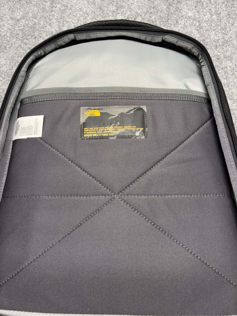 The North Face Surge FlexVent Everyday Backpack, laptop bag-Hike-black-mint-NWOT - Picture 14 of 16